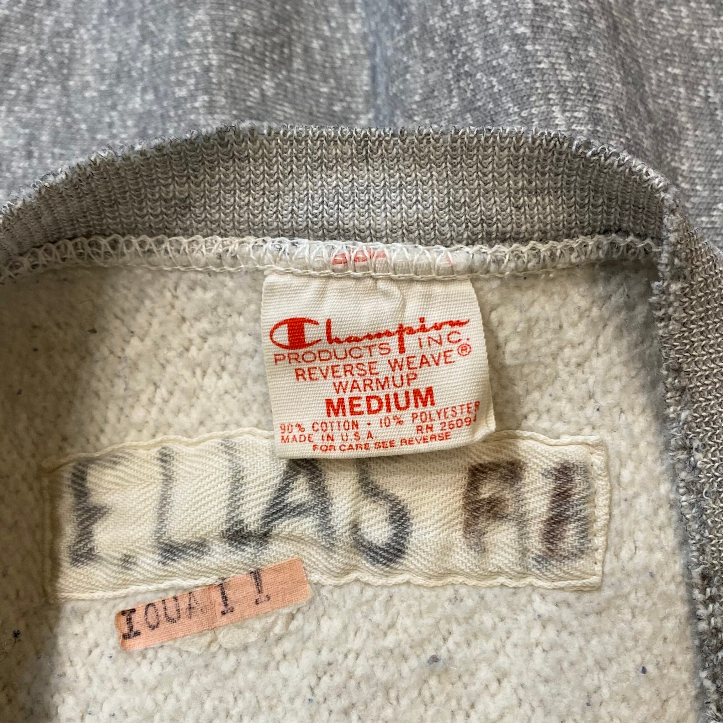 70s Champion USMA 単色タグ リバースウィーブ 前V スウェット M 70s Champion USMA 単色タグ リバースウィーブ 前V スウェット M