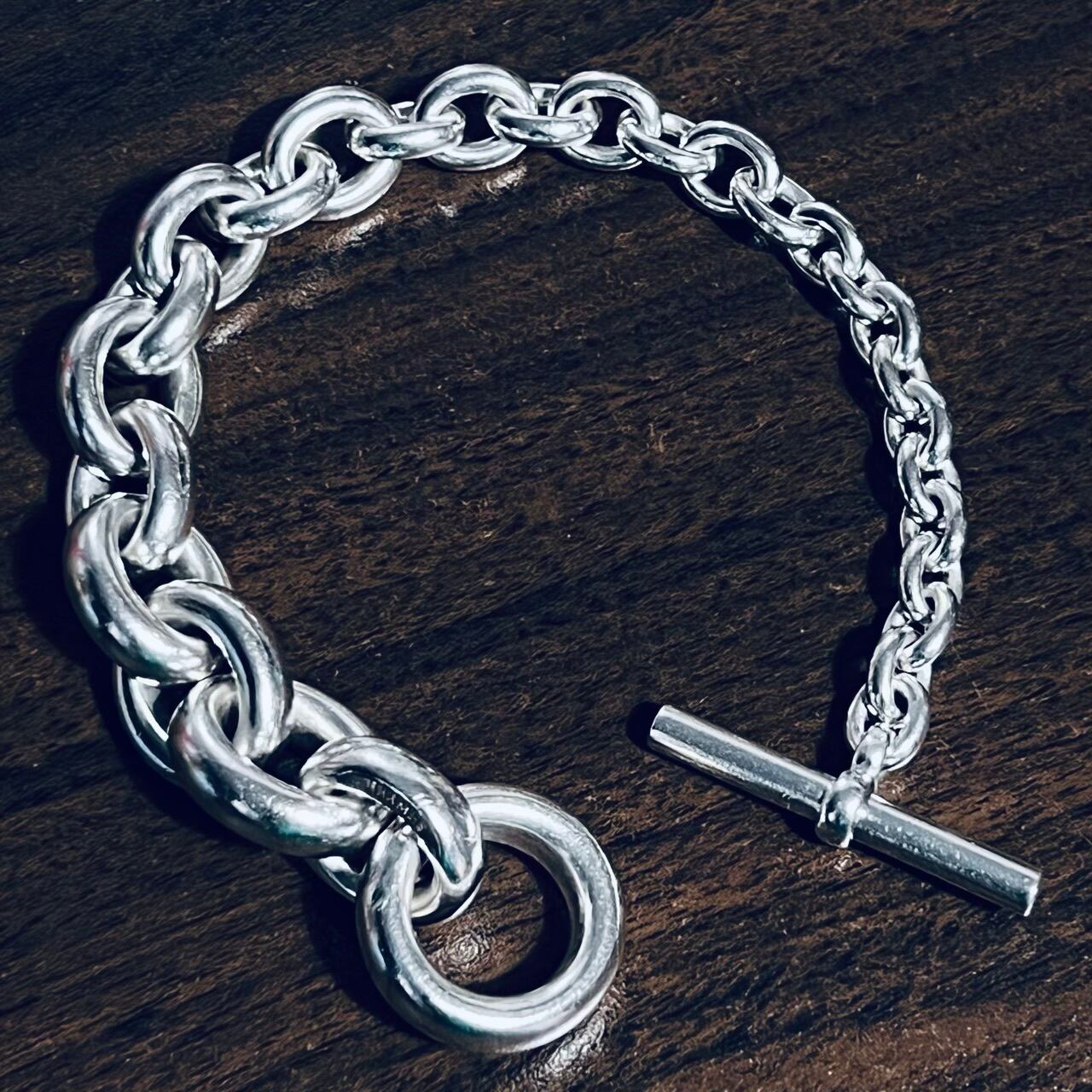 HERMES Crescendo Bracelet Sterling Silver | エルメス
