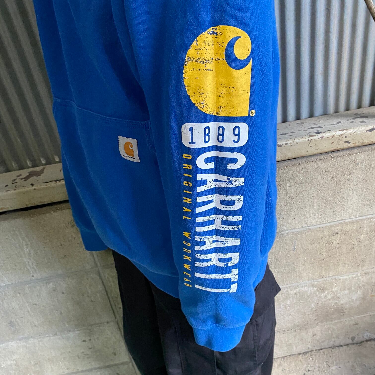 Carhartt カーハート ORIGINAL FIT スウェットパーカー メンズS 古着