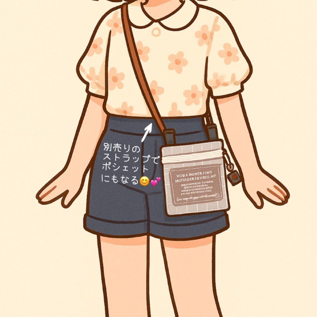 135）シャカシャカ移動ポケット くま耳 ピンク ユニコーン ゆめかわ