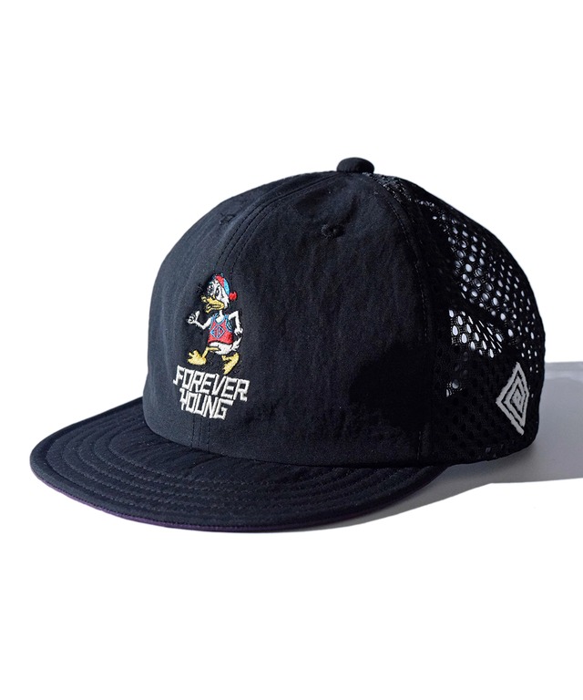 ELDORESO（エルドレッソ）Forever Young Cap  -Black　メンズレディース ランニングキャップ