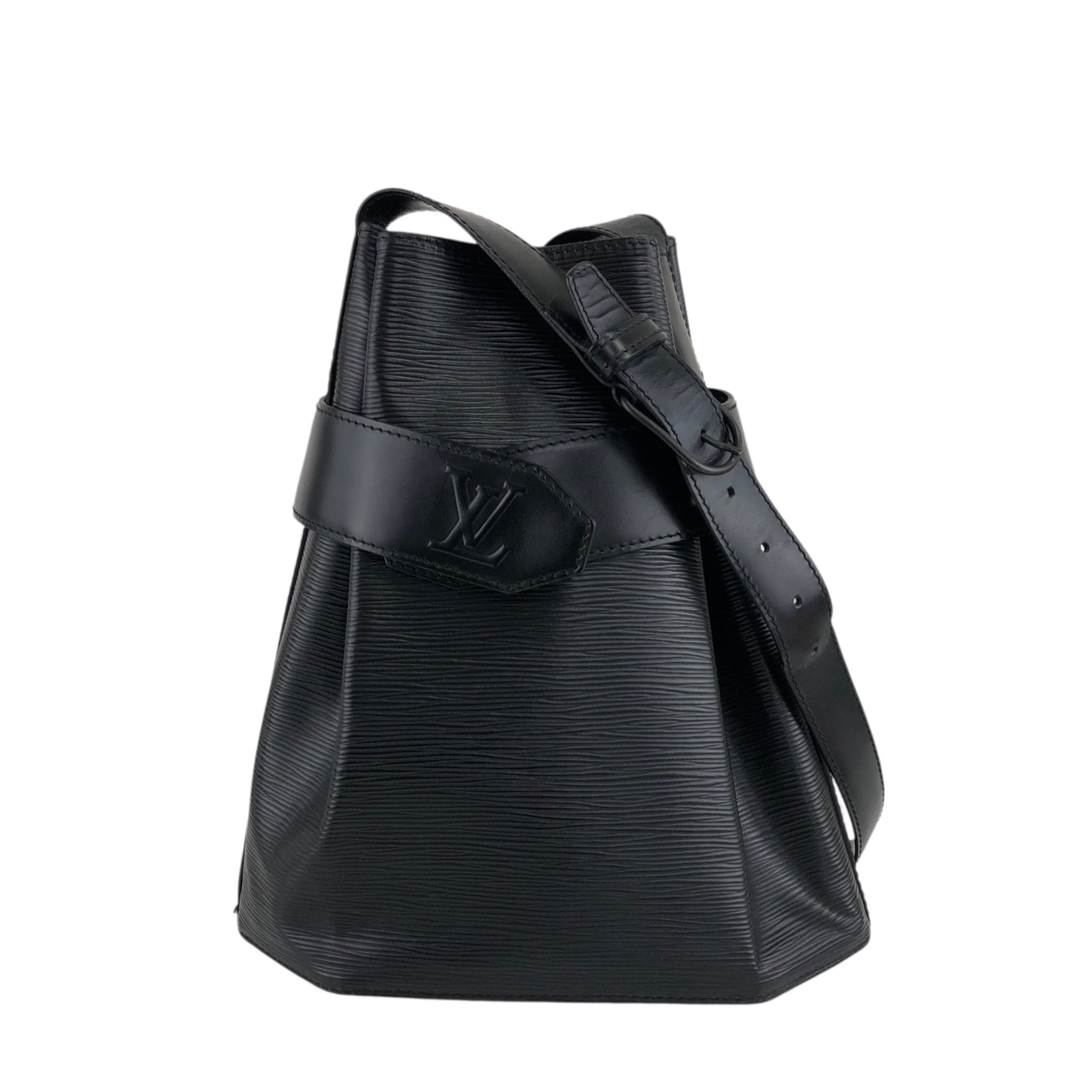 ルイヴィトンエピレザー ブラック ショルダーバッグ LOUIS VUITTON ルイヴィトン エピ ショルダーバッグ ブラック