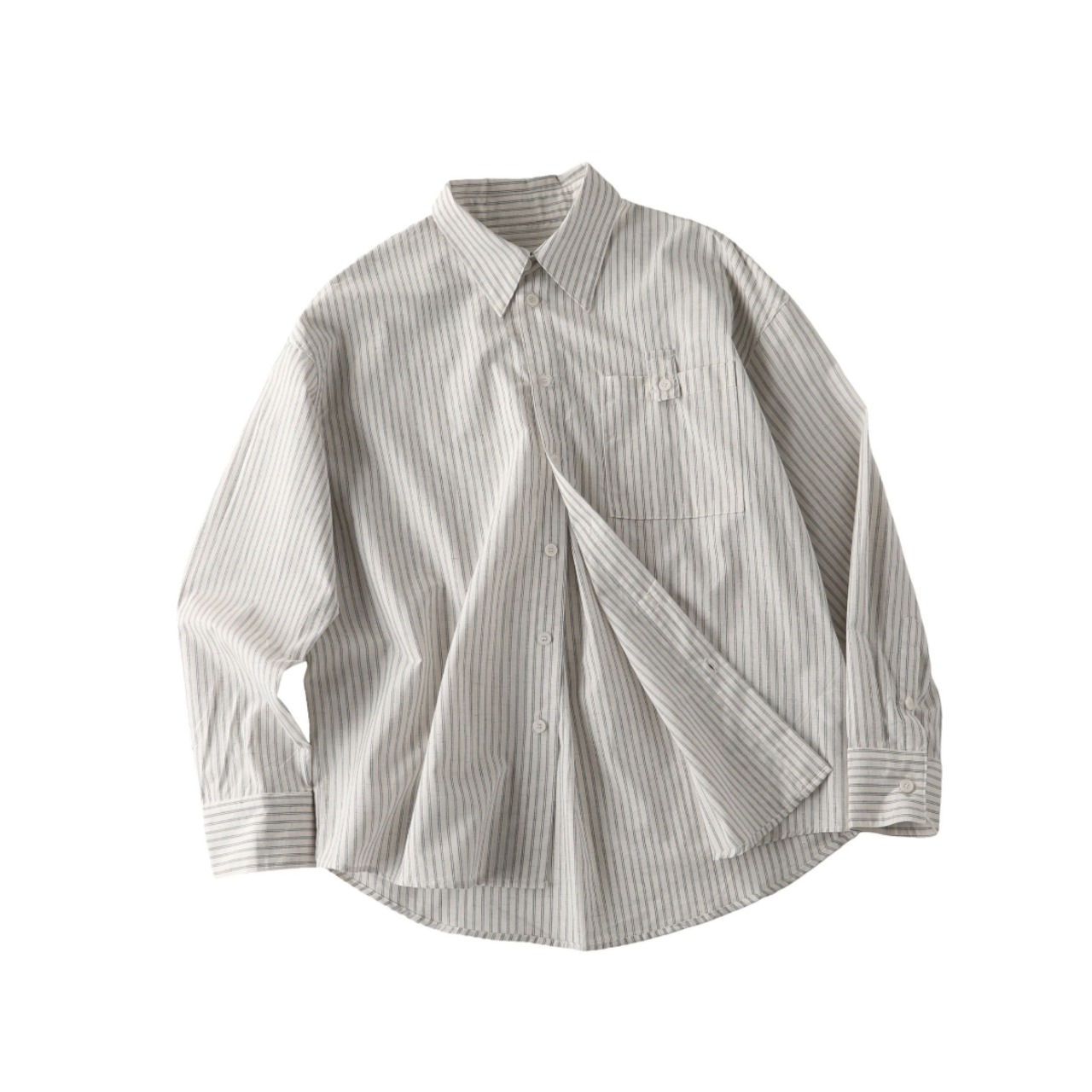 Striped Relaxed Shirt　TB2589・画像5