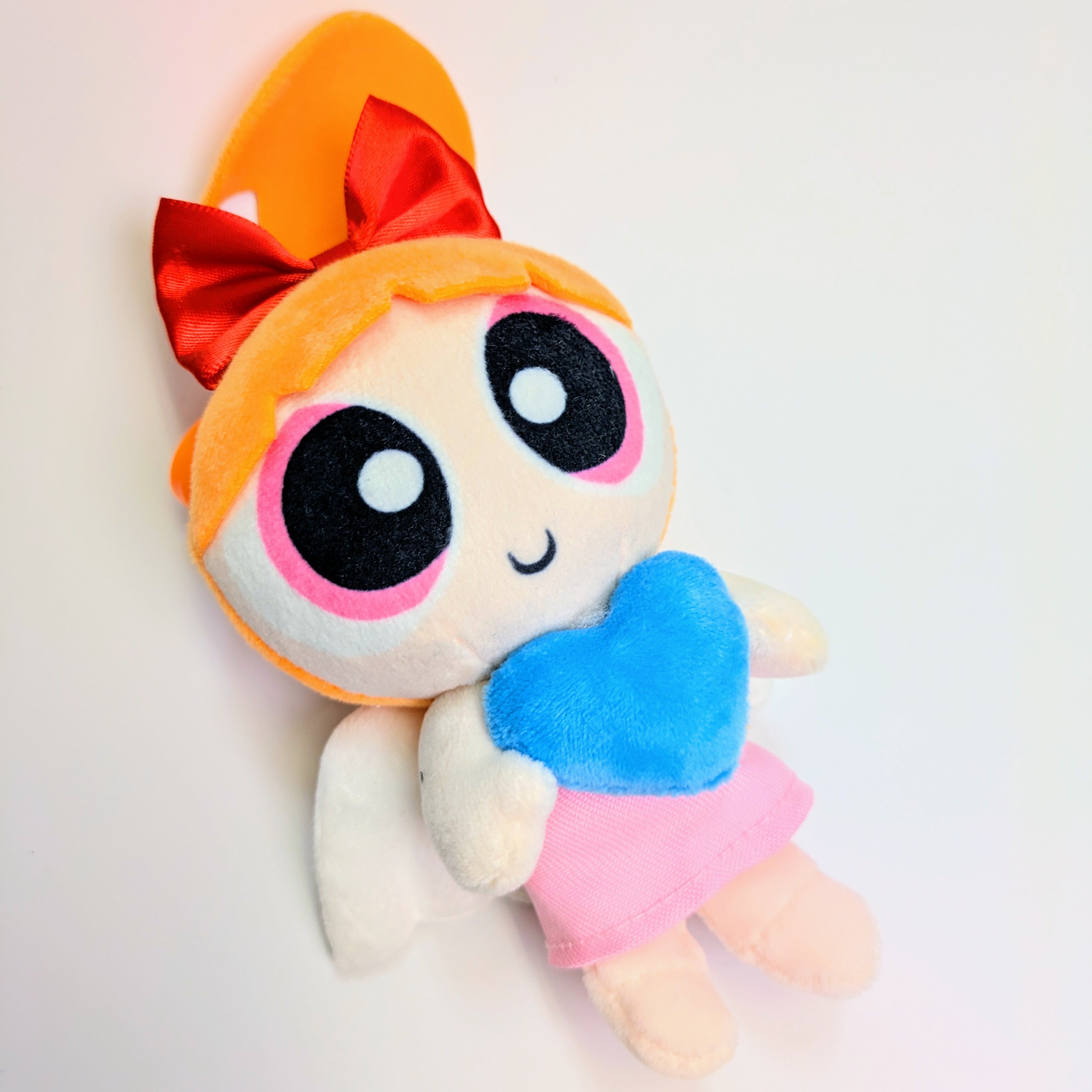 ♧ 再入荷!【 The Powerpuff Girls( パワーパフガールズ )】 ぬいぐるみキーホルダー 単品〚アメリカン雑貨 アメトイ〛