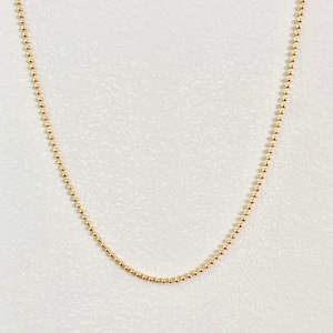 【GF1-135】22inch gold filled chain necklace