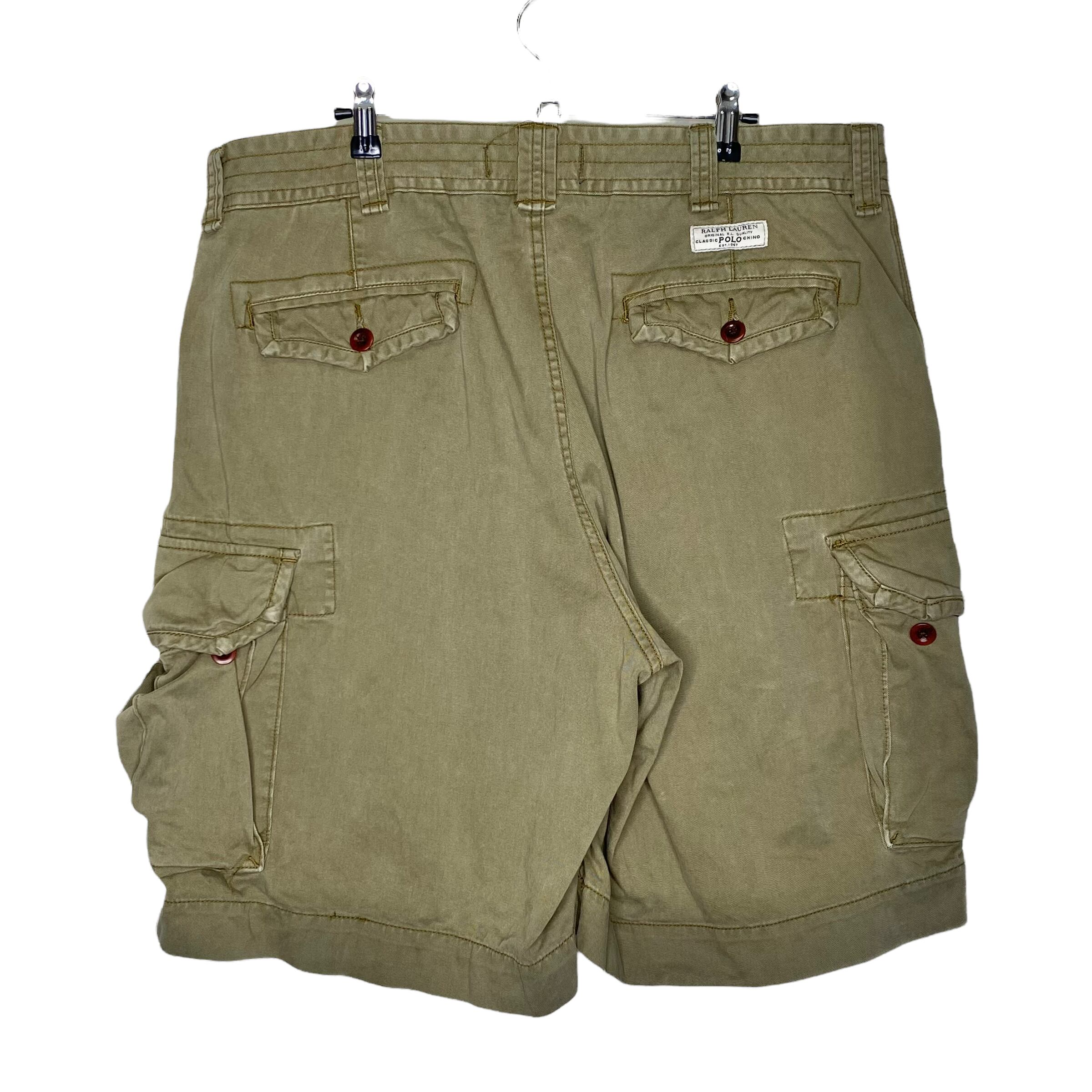 Polo By Ralph Lauren カーゴショーツ W38 オリーブ ポロチノ コットン