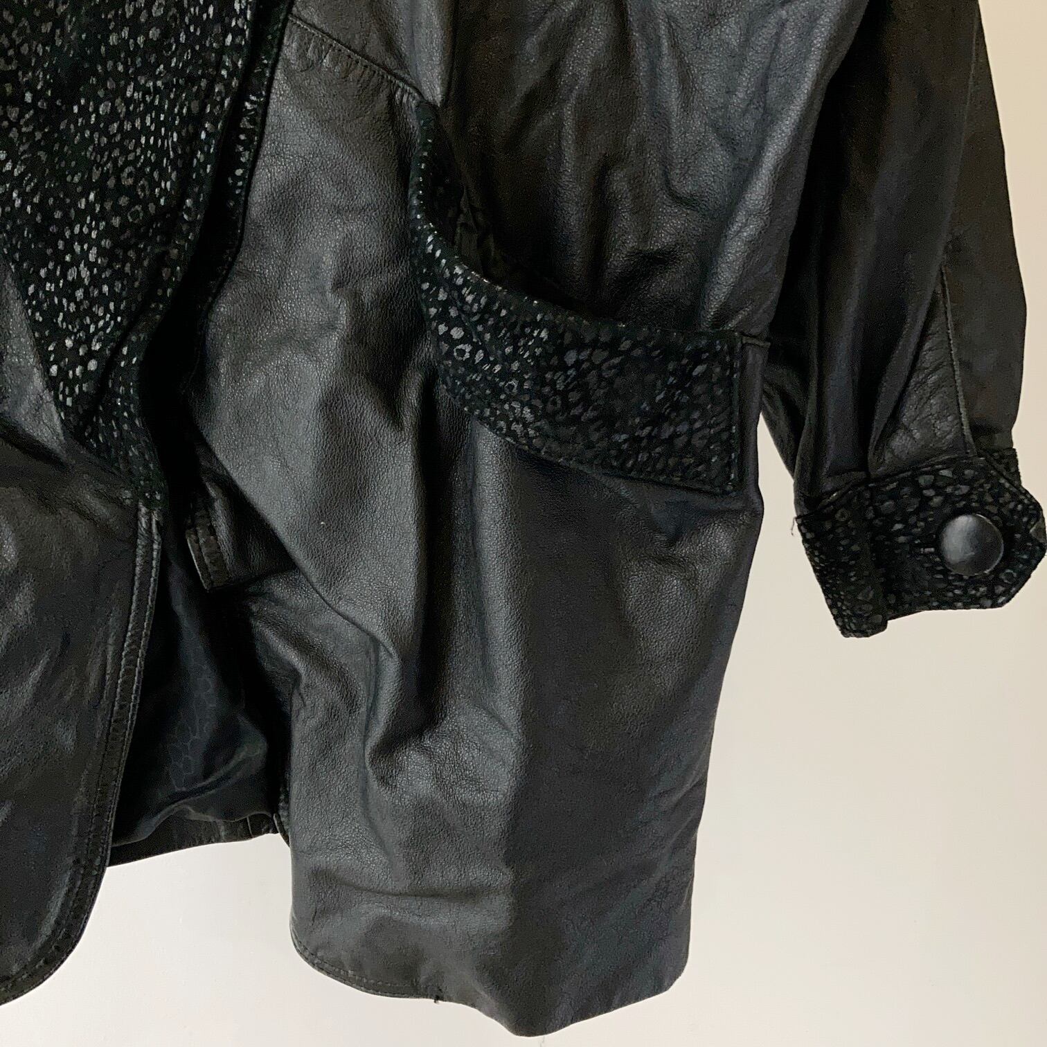 80's~ G-Ⅲ デザインレザージャケット【0129A60】 | 【公式】Thrift 