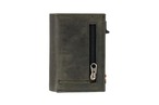 GARZINI ｜METAL WALLET TRIFOLD | Brushed Black