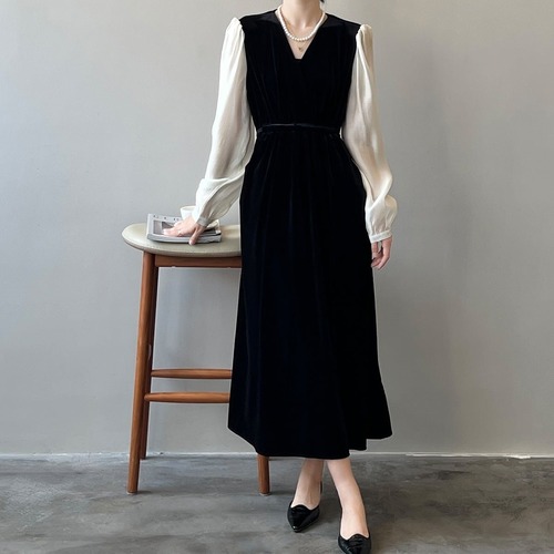 送料無料 ワンピース 夏 秋 冬 ロング マタニティ 無地 ロングワンピース レディース シャツワンピース ロング丈 長袖 韓国ワンピース 春秋 体型カバー 2 1