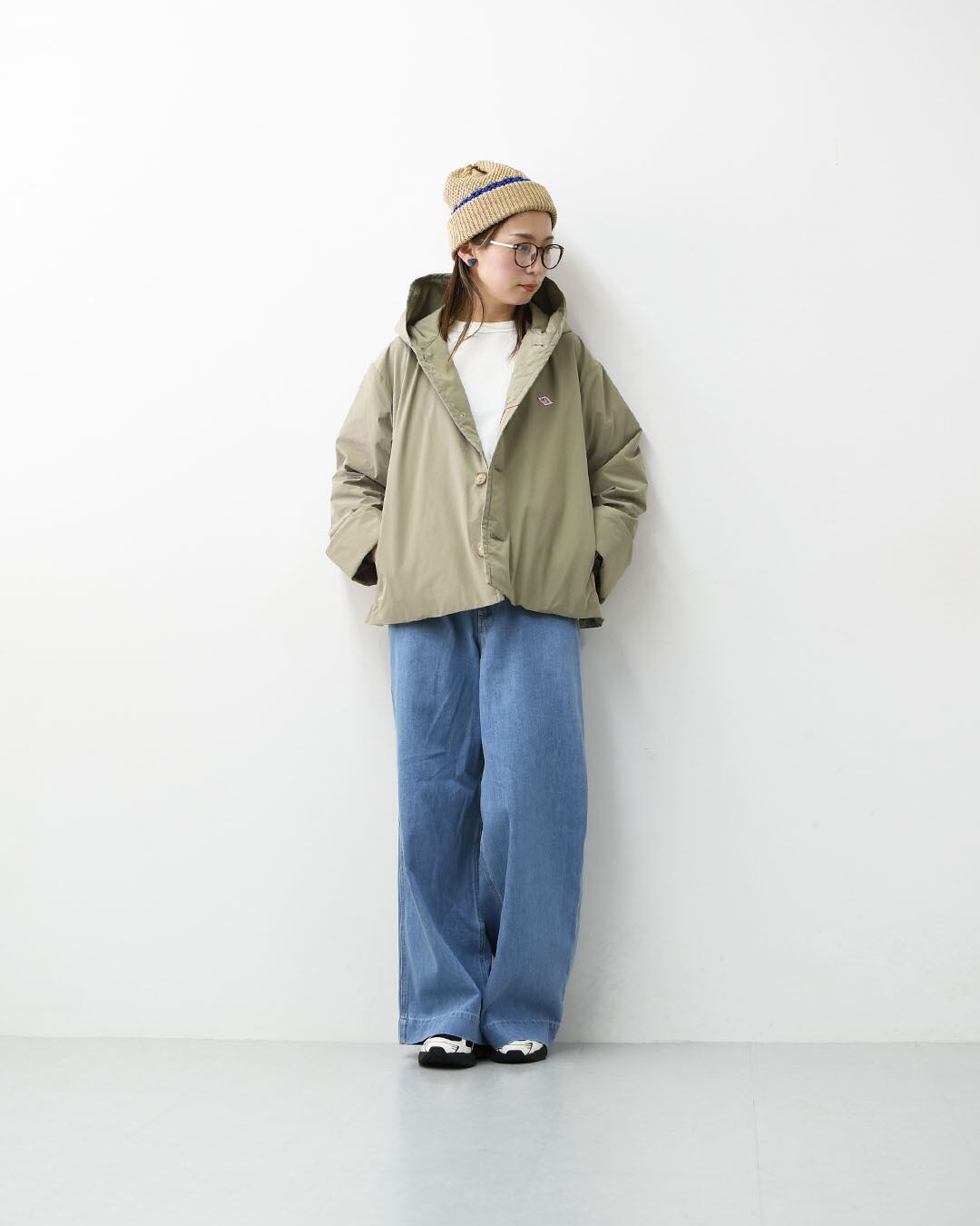 DANTON [ダントン] W INSULATION HOODED WIDE JACKET [DT-A0673PNT