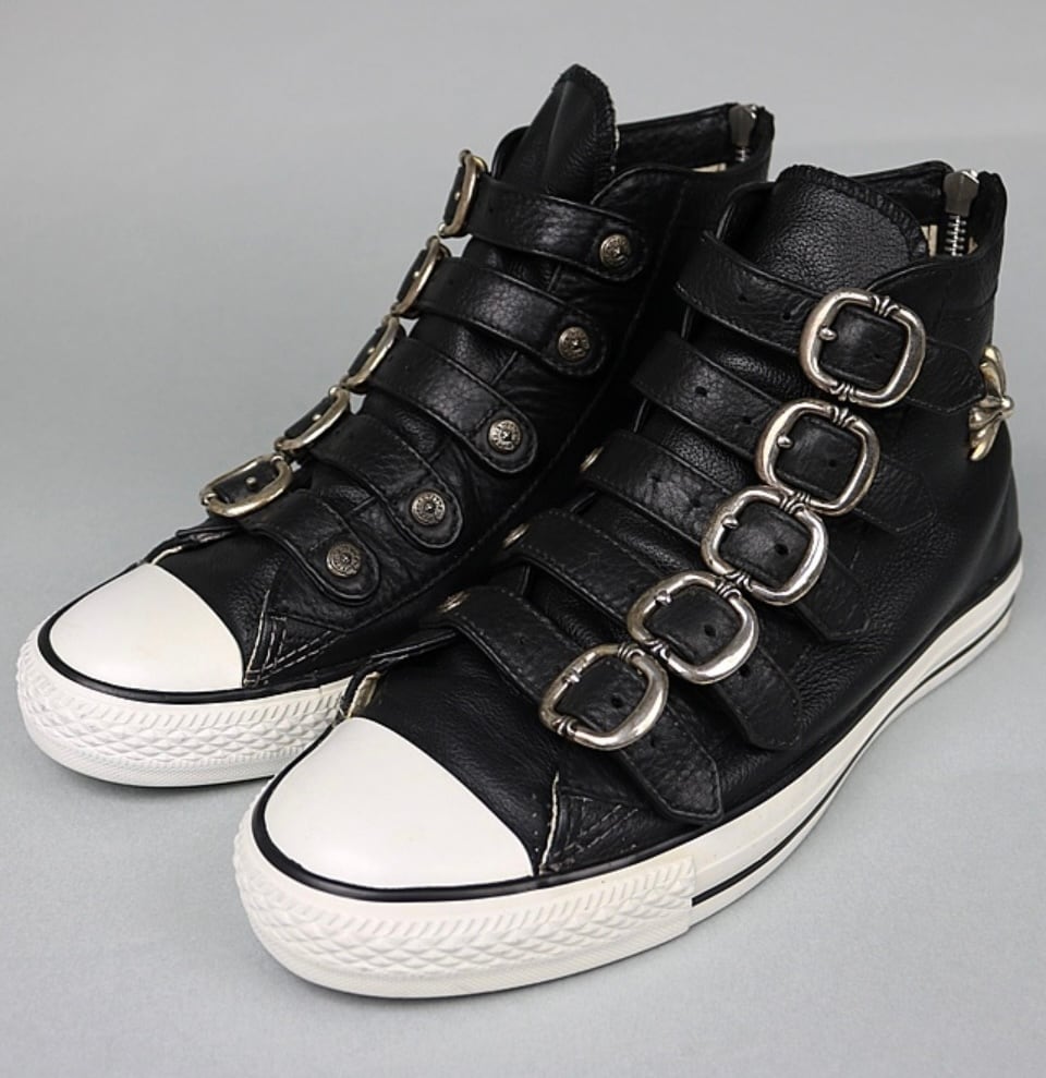 CHROME HEARTS クロムハーツ コンバース ガンスリンガー CHプラス ハイカットスニーカー レザー