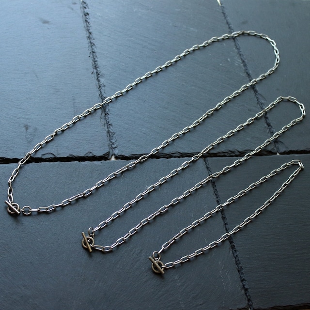 ◆真鍮× Stainless ネックレス【Long Chain Necklace】