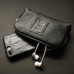 【M size】本革ポーチ 上質Excella Zip使用 Leather Pouch crambox