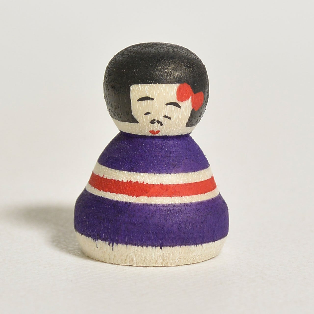 小寸こけし 約1寸 約3cm 鈴木敬 工人（作並系）#0375 | コケシア