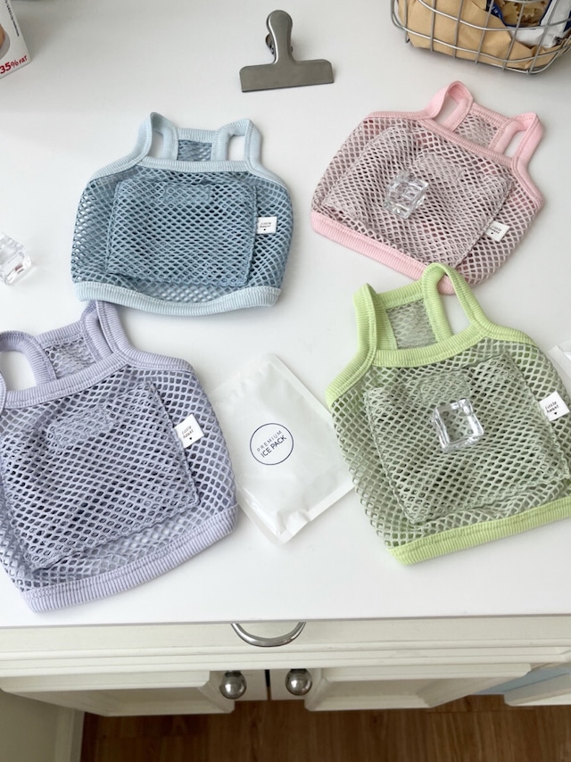 即納／予約／【 Little Heart 】vacance ice net sleeveless/ Includes 2 Ice Packs
