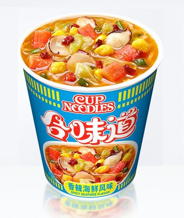 カップヌードル スパイシーシーフード味(香辣海鮮味) 3個セット