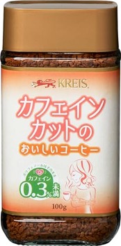 クライス カフェインカットのおいしいコーヒー 100g