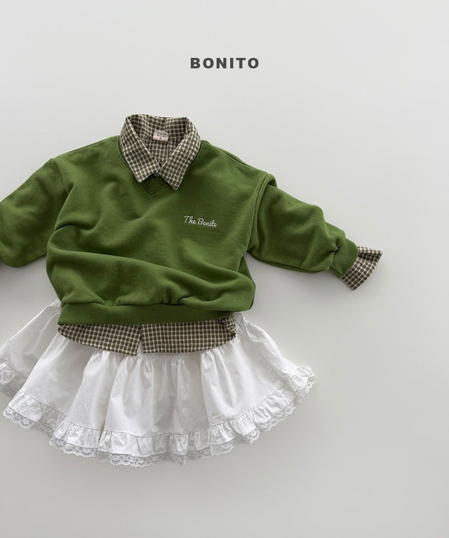 《予約》送料無料【BONITO】Check Shirt