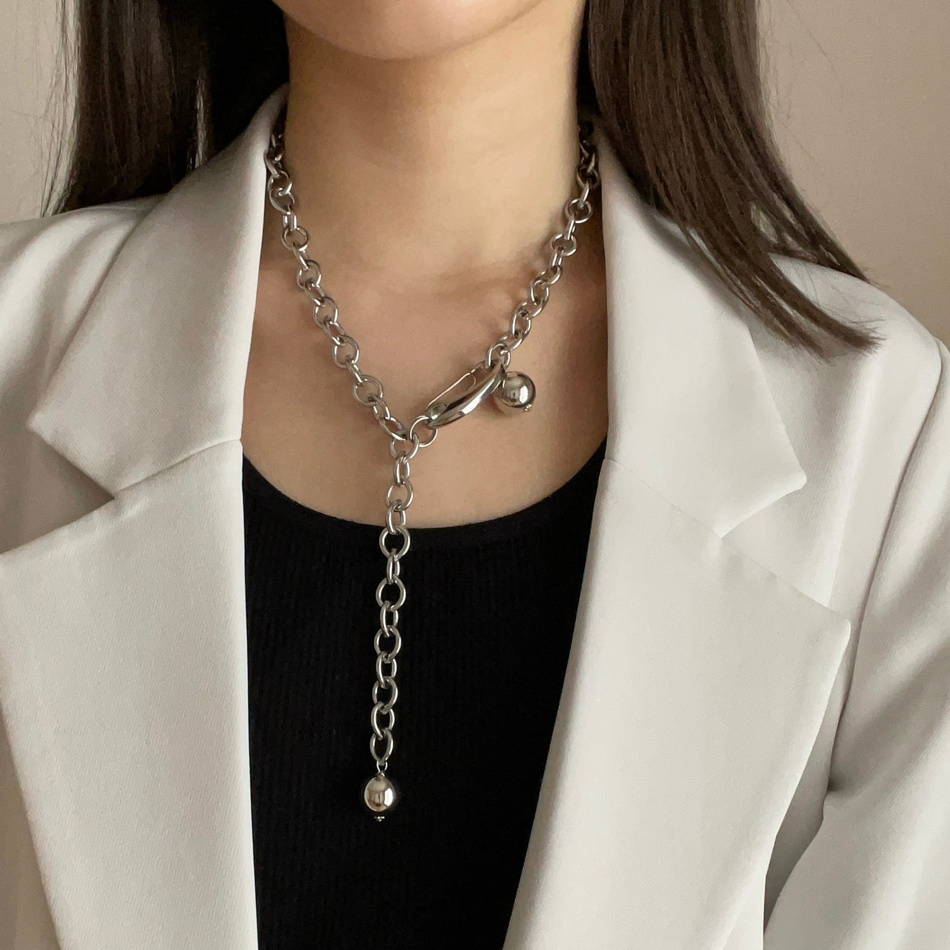 Surgical stainless steel Necklace #1