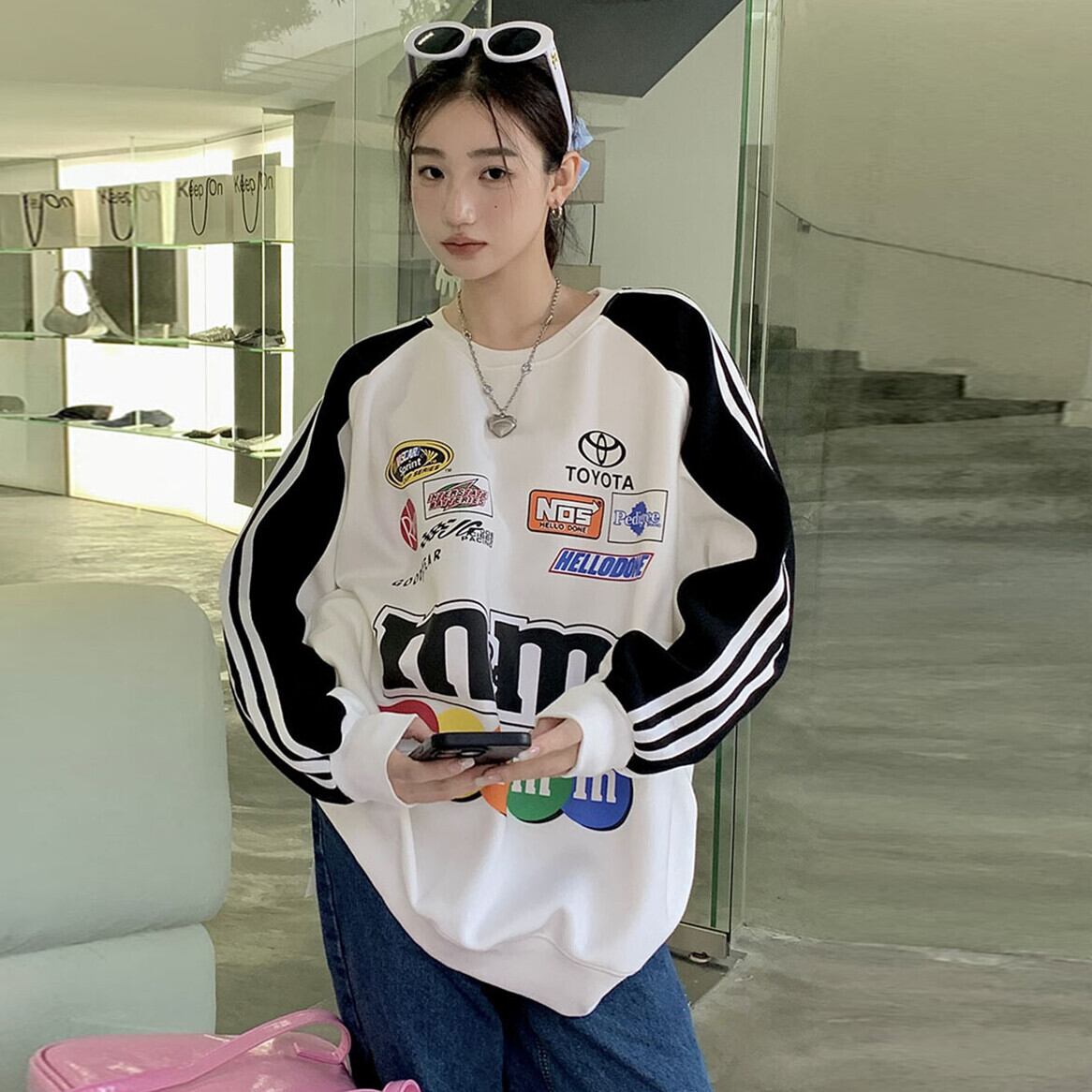 【tops】切り替えプルオーバー M26001