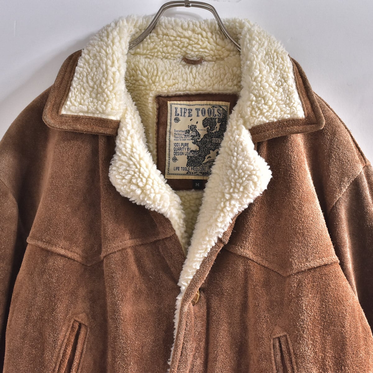 ○sizehand made 80's 90's vintage taste coat