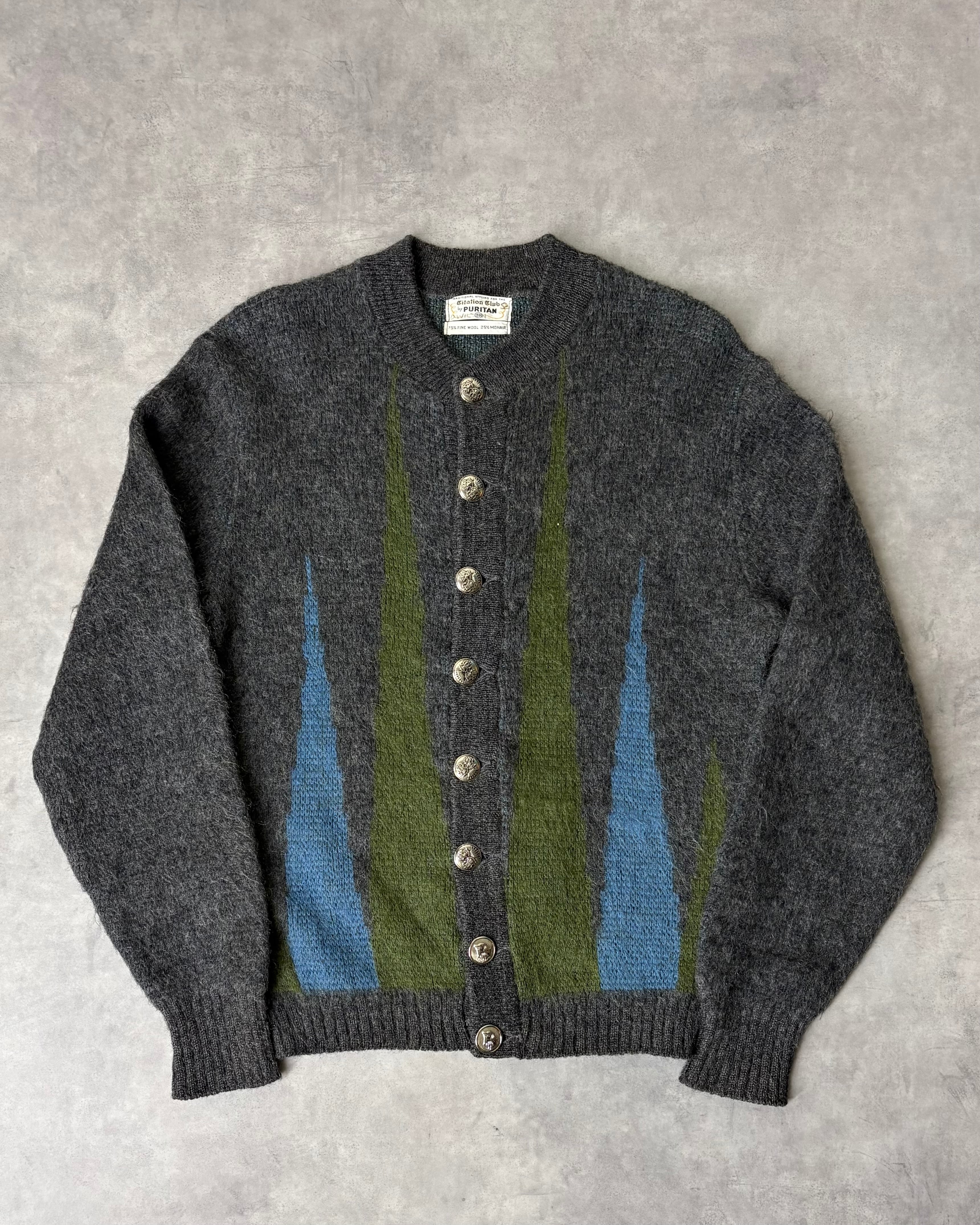 70’s PURITAN vintage mohair cardigan 70s PURITAN Design Mohair Cardigan | VOLAR