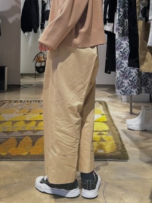 【25SS】MASU エムエーエスユー /　FOLDED BELT TROUSERS / パンツ