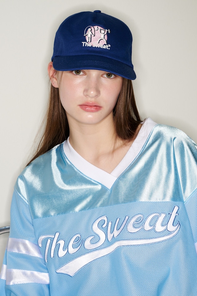 3/25予約発送 [The Sweat.] WORKOUT Cap (BLUE) 正規品 韓国ブランド 韓国通販 韓国代行 韓国ファッション  日本 店舗