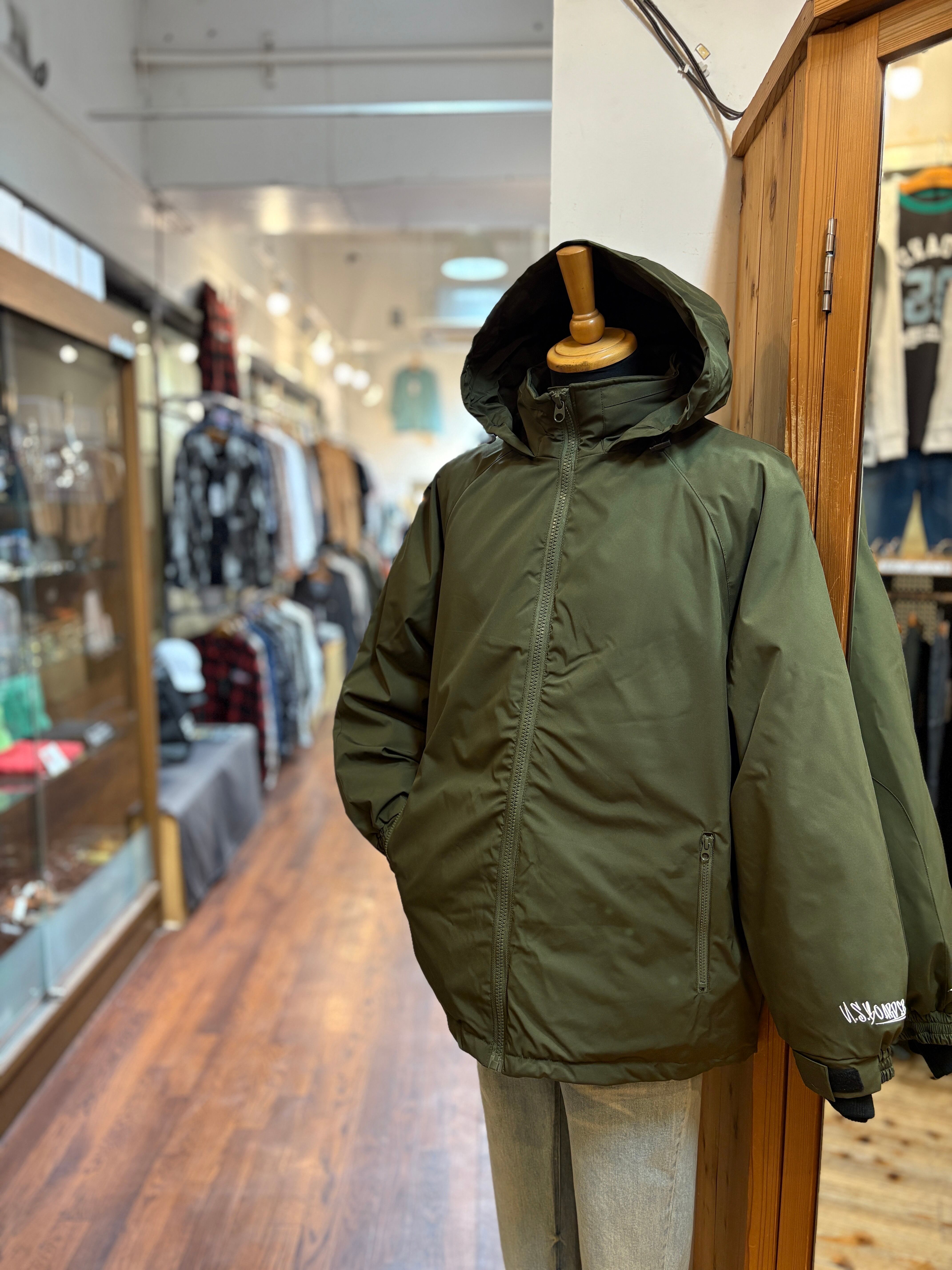 シップス KAIKO PAD BLOUSON ダウン オリーブ グリーン size3 【公式通販】