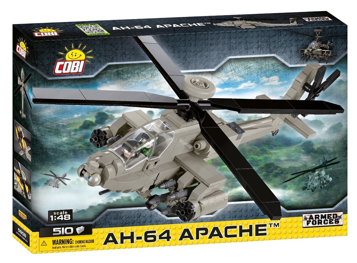 COBI #5808 AH-64 アパッチ (Apache) 1/48 scale | ミリタリーブロック公式オンラインショップ |  MILITARYBLOCK Official Online Shop powered by BASE