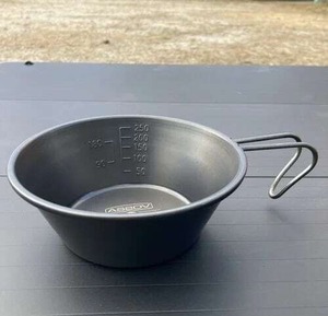 AS2OV　SIERRA CUP　アッソブ　 シェラカップ　ステンレスブラック
