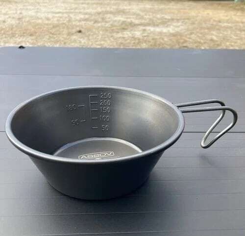AS2OV　SIERRA CUP　アッソブ　 シェラカップ　ステンレスブラック