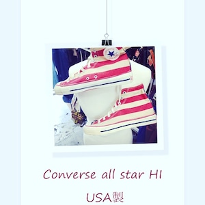 USA製converse オールスターHI デットストック