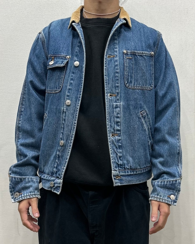 80's~90's Polo by Ralph Lauren Denim Jacket ''襟コーディロイ''【下北沢店】