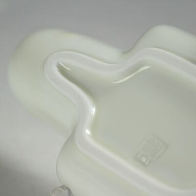お買い得 有田焼｜Arita ware(佐賀) 白磁 カスミ形 小皿 1客 未使用