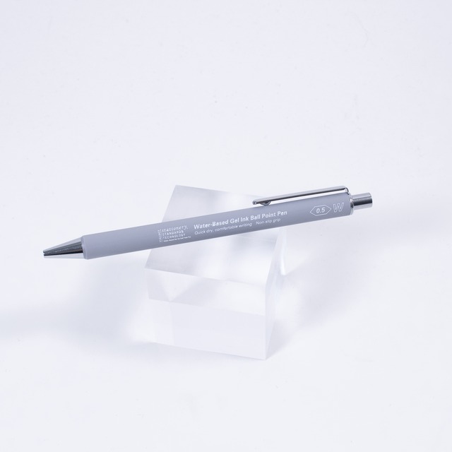 水性ゲルインキボールペン 0.5mm グレー