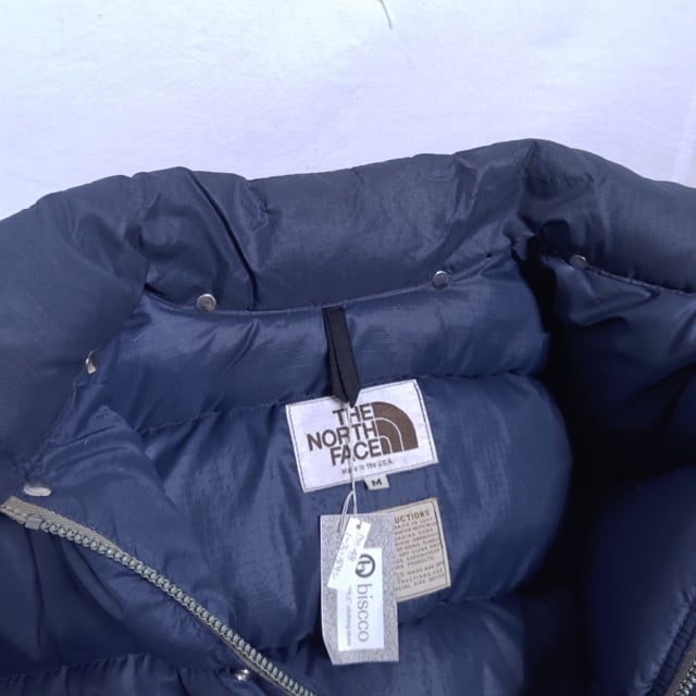 1970-80s The North Face Down Jacket Talon Navy / 茶タグ ノース