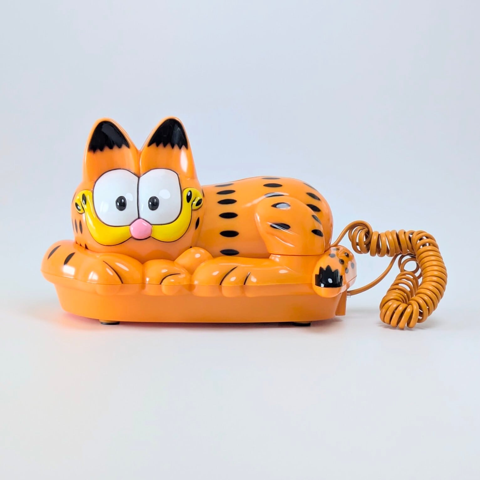☆ VINTAGE80' 90'☆【 Garfield ( ガーフィールド ) 】Garfield Telephone / 型番：HA8828(11)P/T / 電話機 〚アメリカン雑貨 アメトイ〛