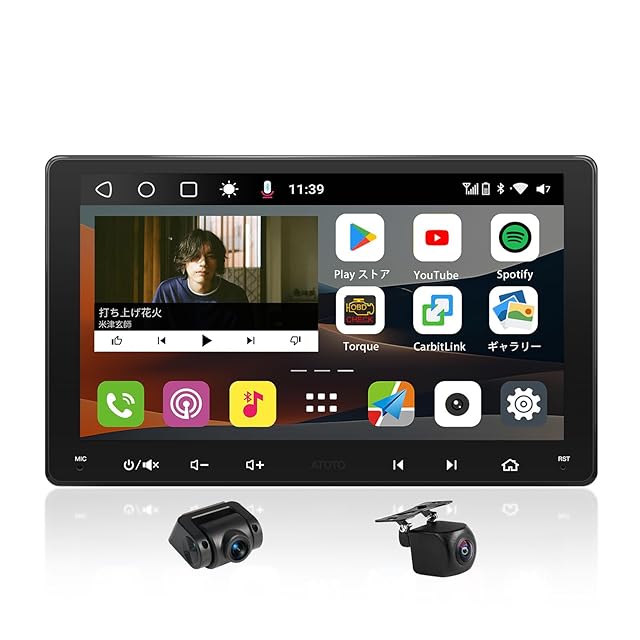 Krunia ディスプレイオーディオ 9.26インチ ワイヤレス CarPlay