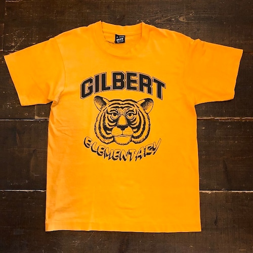 USED USA製 GILBERT ELEMENTARY Tシャツ ADULT M　