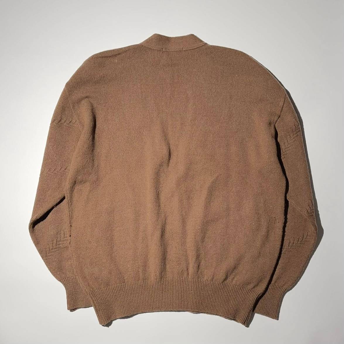 1980's ISSEY MIYAKE MEN 袖編み込みデザインカーディガン