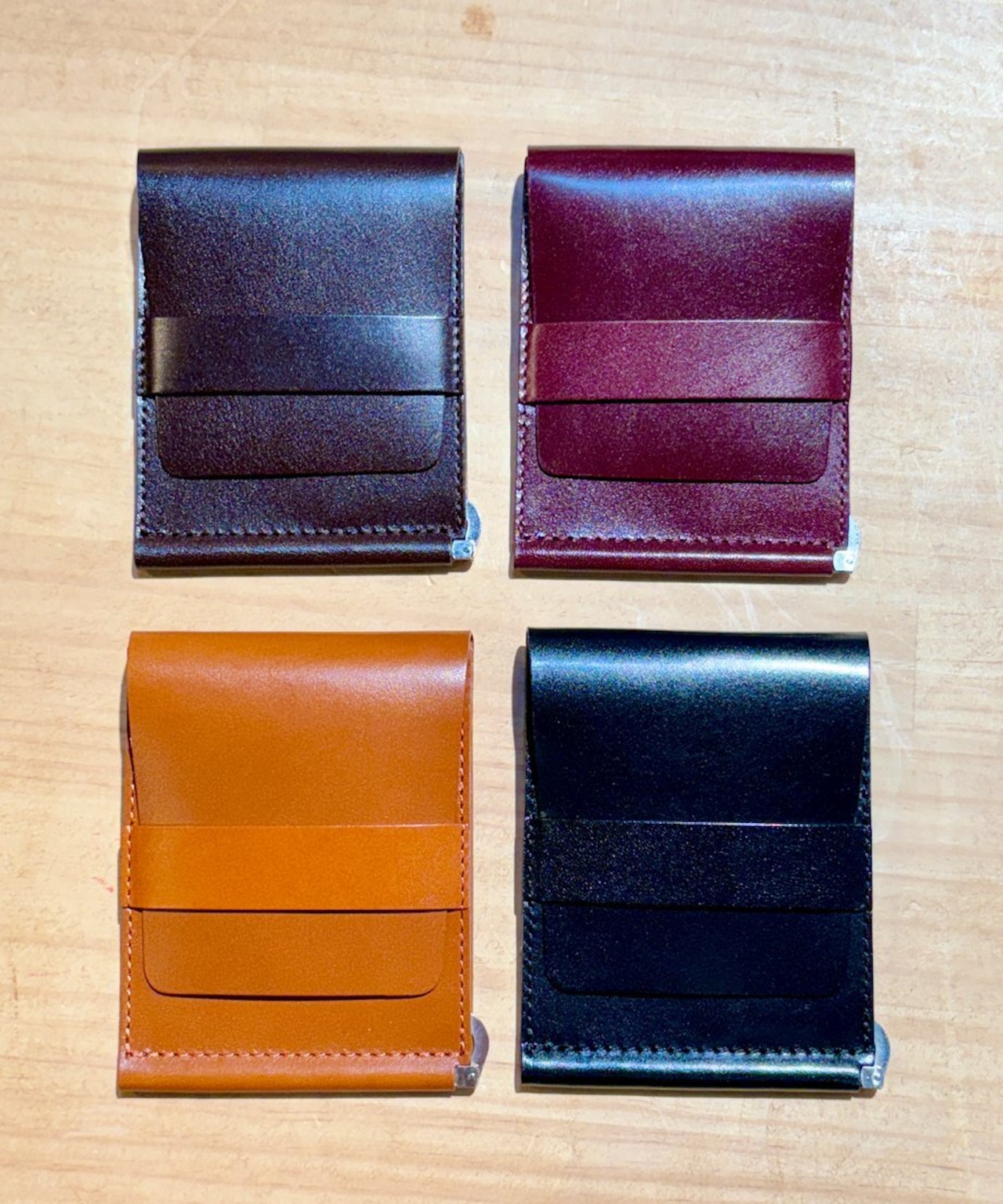 RELAXFIT Benjamin マネークリップウォレット 4色展開