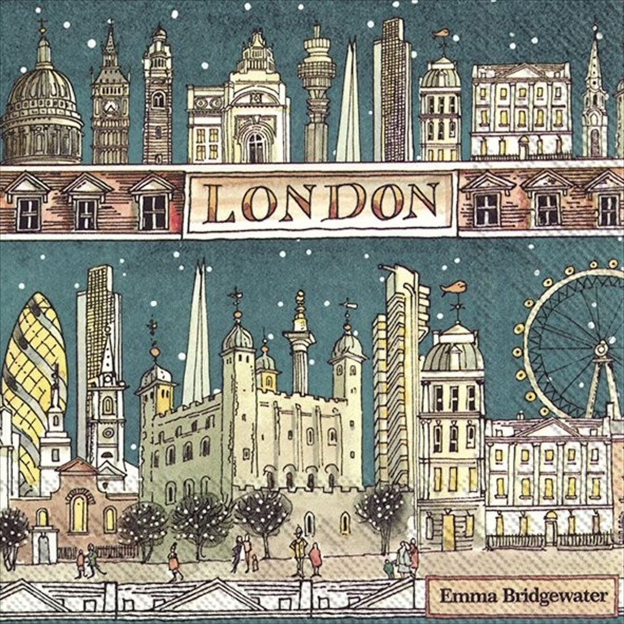 ロンドンナイト・ペーパーナプキン（20枚パック） | Shop UK Walker