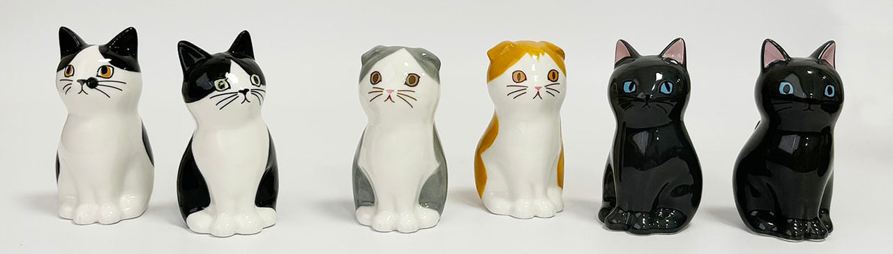 フラワー＆ペンスタンド仔猫 | SUETOYA(スエトヤ)