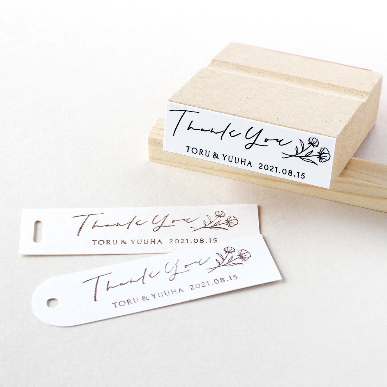 Thankyou スタンプ (オーダーメイド)