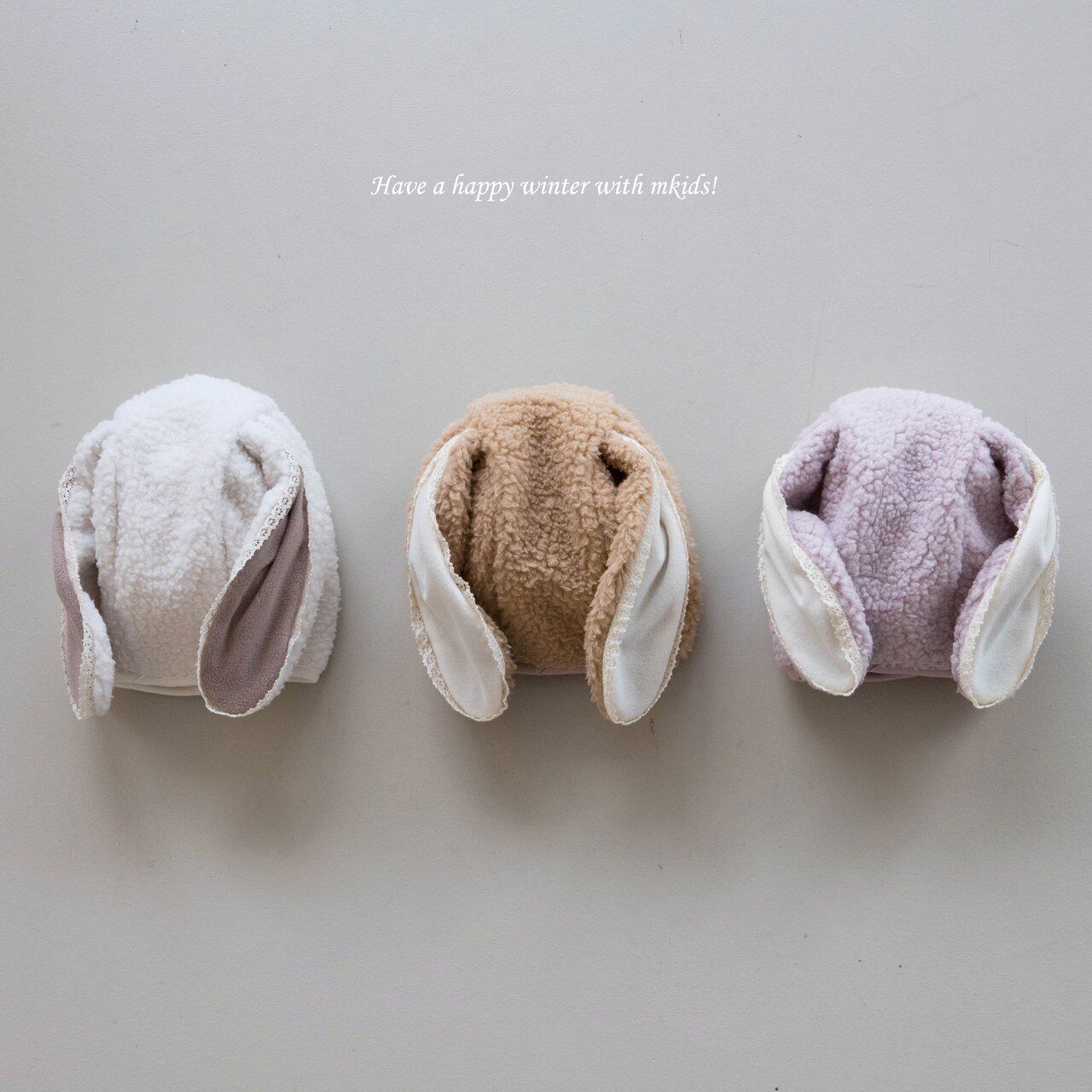 《予約》mkids¨ rabbit boar hat