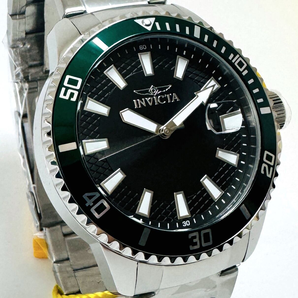 新品】インビクタ/腕時計/ダイバー/防水50m/スモセコ/カレンダー 新品】インビクタ/腕時計/ダイバー/防水50m/スモセコ/カレンダー