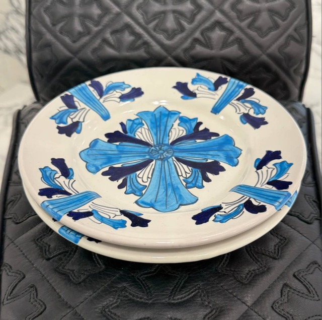 CHROME HEARTS クロムハーツ CHクロス ダイナープレート ミディアム お皿