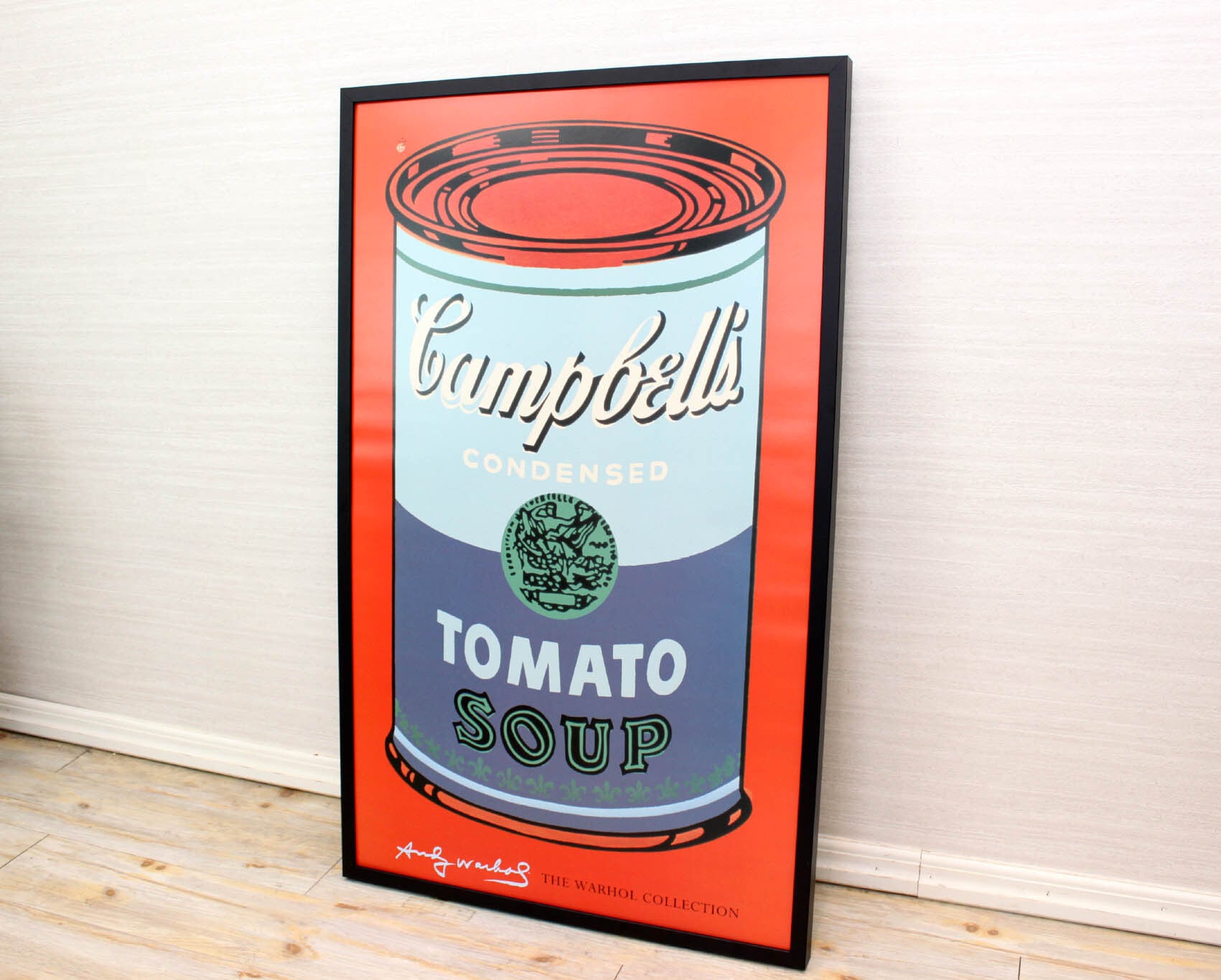 アンディ ウォーホル「キャンベル スープ(トマト/ブルー&パープル)1968
