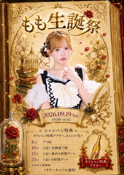 9/16もも生誕祭タワーカンパ